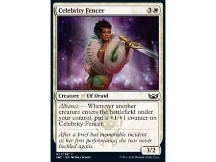 Celebrity Fencer