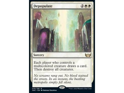 Depopulate