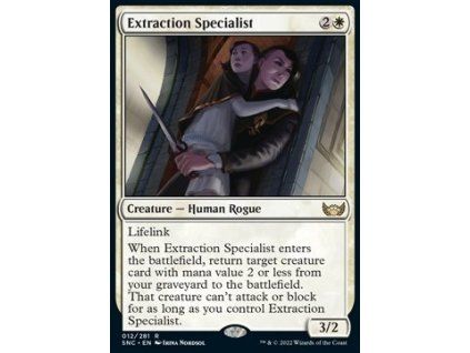 Extraction Specialist