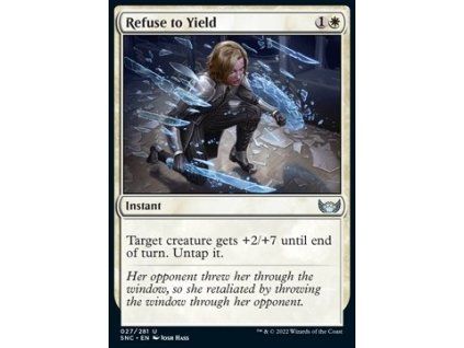 Refuse to Yield