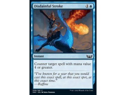 Disdainful Stroke