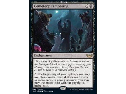 Cemetery Tampering
