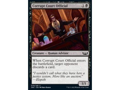 Corrupt Court Official