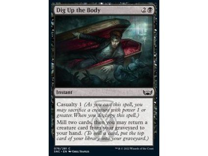 Dig Up the Body