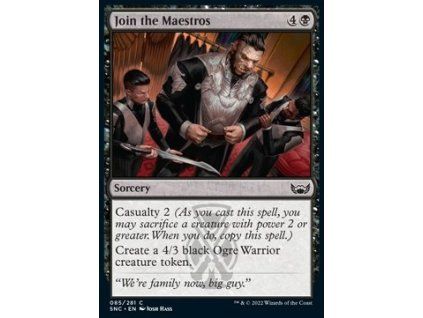 Join the Maestros