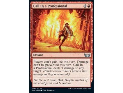 Call In a Professional