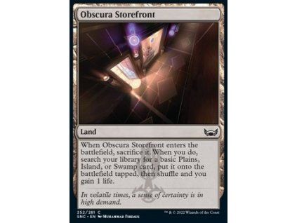 Obscura Storefront