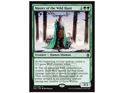 Master of the Wild Hunt (Foil NE, Stav Near Mint)