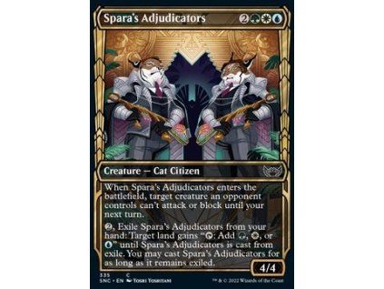 Spara's Adjudicators - showcase