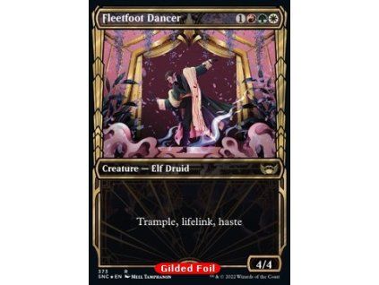 Fleetfoot Dancer - gilded