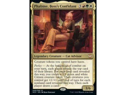 Phabine, Boss's Confidant