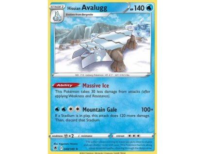 Hisuian Avalugg