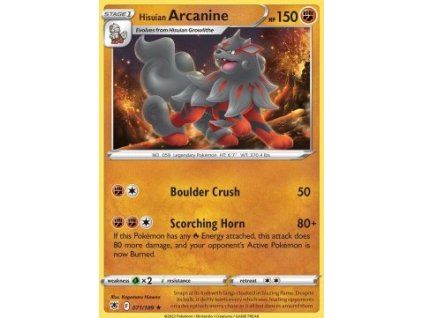 Hisuian Arcanine