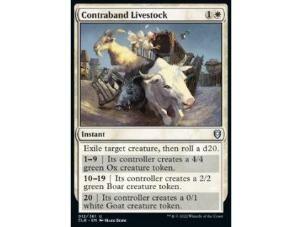 Contraband Livestock