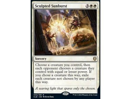 Sculpted Sunburst