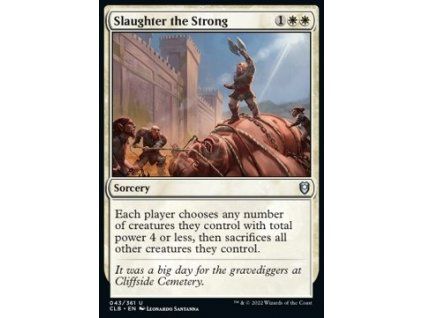 Slaughter the Strong