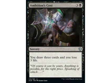 Ambition's Cost