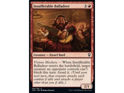 Insufferable Balladeer