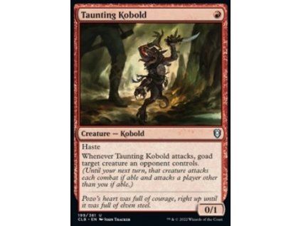 Taunting Kobold