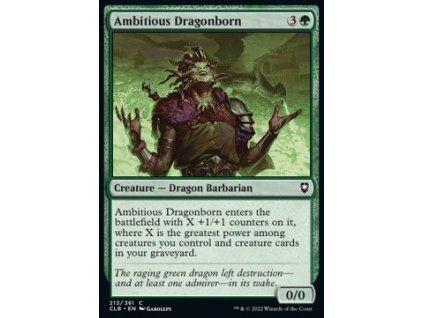 Ambitious Dragonborn