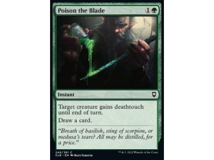Poison the Blade