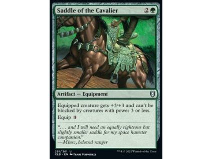 Saddle of the Cavalier