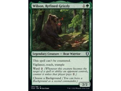 Wilson, Refined Grizzly