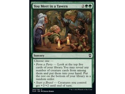 You Meet in a Tavern