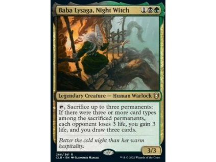 Baba Lysaga, Night Witch
