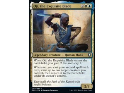 Oji, the Exquisite Blade