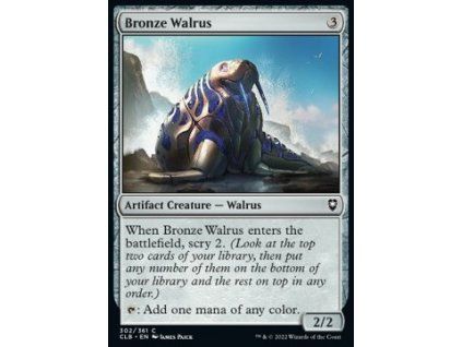 Bronze Walrus
