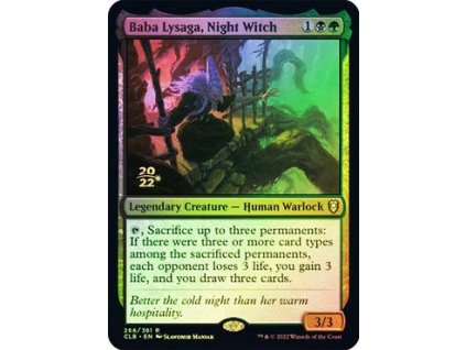 Baba Lysaga, Night Witch - PRERELEASE PROMO