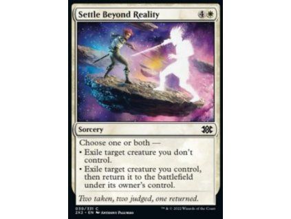 Settle Beyond Reality
