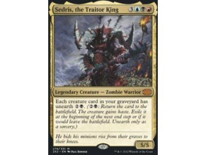Sedris, the Traitor King