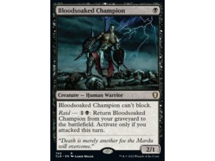 Bloodsoaked Champion