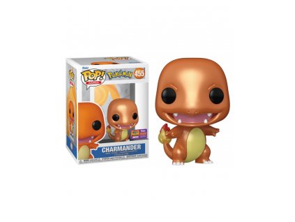 pre order funko pop games pokemon charmander metallic convention special edition vinyl figure