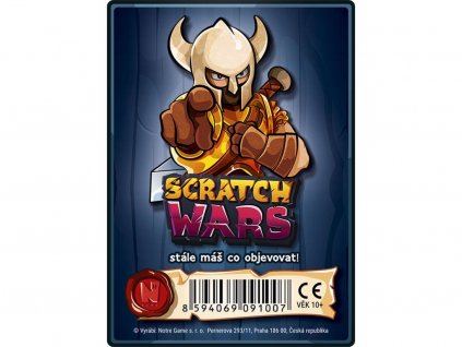 Scratch Wars kusová karta hrdiny