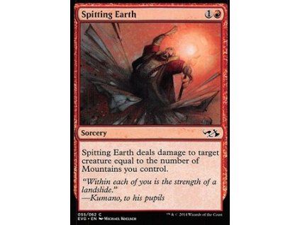 Spitting Earth