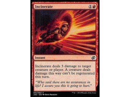 Incinerate