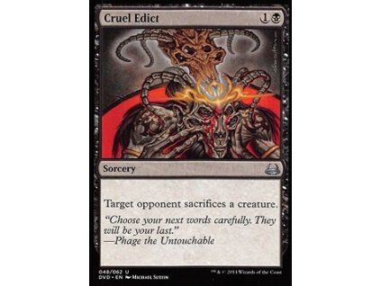 Cruel Edict
