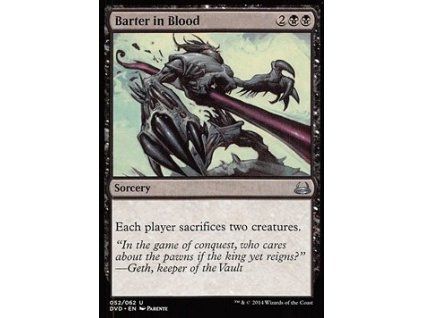 Barter in Blood