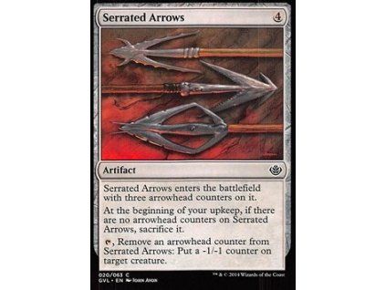 Serrated Arrows