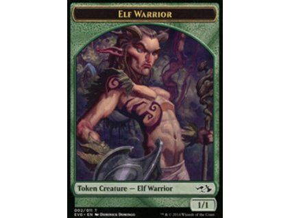 Elf Warrior Token (Green 1/1)