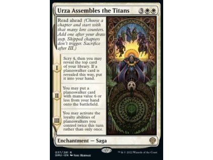 Urza Assembles the Titans