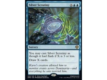 Silver Scrutiny
