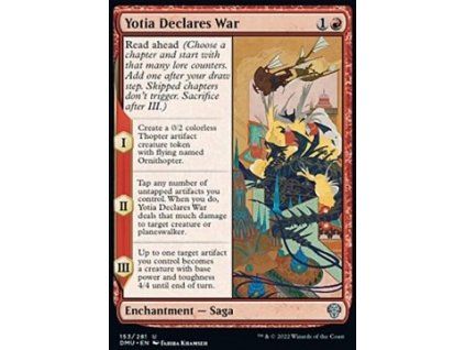 Yotia Declares War