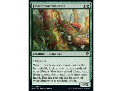 Floriferous Vinewall