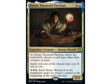 Stenn, Paranoid Partisan