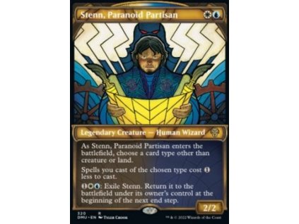 Stenn, Paranoid Partisan - showcase