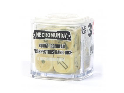 Necromunda — sada kostek Squat Ironhead Prospectors Gang Dice